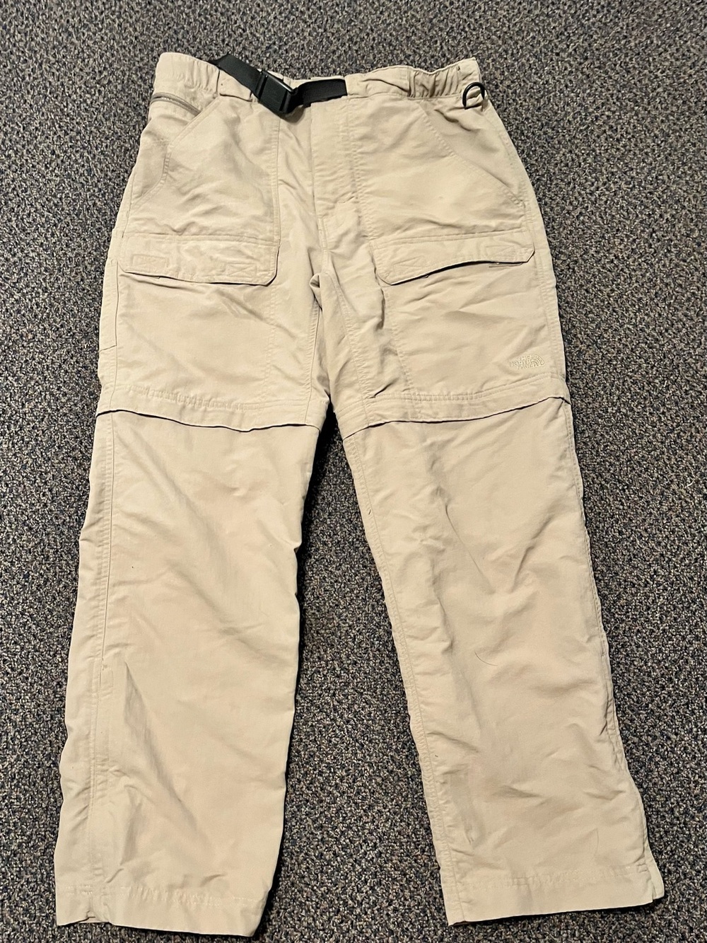 The North Face Men's Khaki Convertible Cargo Pants